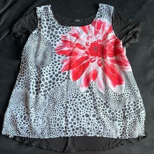 Style & Co sz 3x floral Top